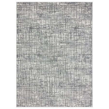 United Weavers Of America United Weavers of America 4540 20772 24 Austin Eli Grey Accent Rectangle Rug; 1 ft. 11 in. x 3 ft. 4540 20772 24